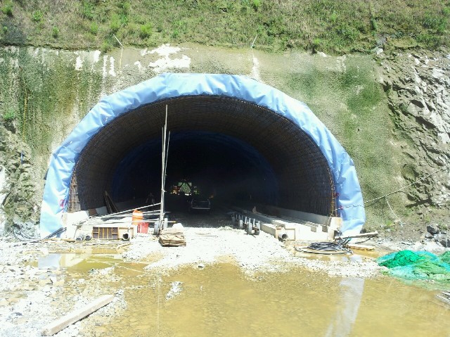 무주군 터널내 전광판